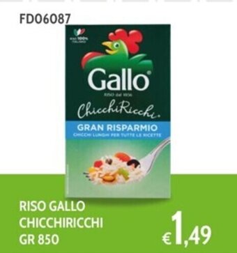 RISO GALLO CHICCHIRICCHI GR 850