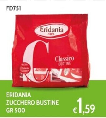 ERIDANIA ZUCCHERO BUSTINE GR 500