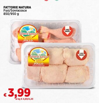 FATTORIE NATURA Fusi/Sovracosce 850/950 g