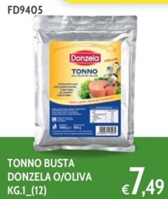 Italy Cash and Carry TONNO BUSTA DONZELA O/OLIVA KG.1_(12) offerta