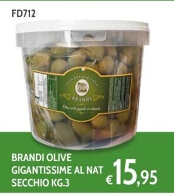 BRANDI OLIVE GIGANTISSIME AL NAT SECCHIO KG.3