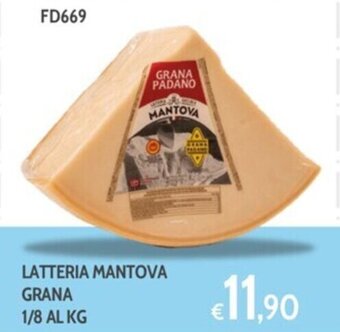 LATTERIA MANTOVA GRANA 1/8 AL KG