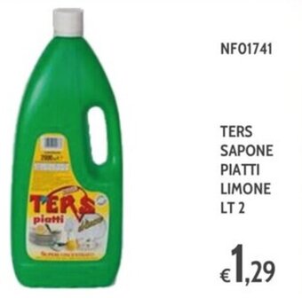 TERS SAPONE PIATTI LIMONE LT 2