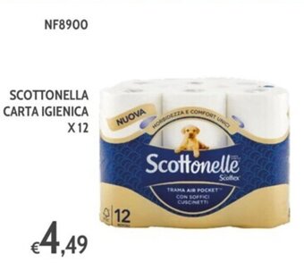 Italy Cash and Carry SCOTTONELLA CARTA IGIENICA X12 offerta