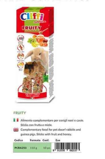 Cliffi FRUITY 110 g