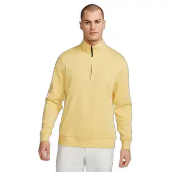 Felpa con mezza zip nike dri-fit player