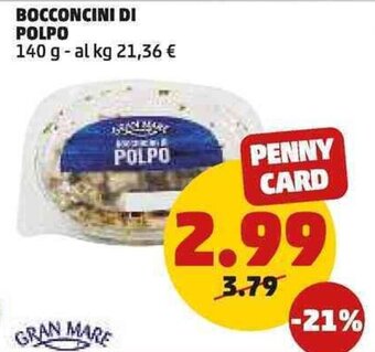 PENNY BOCCONCINI DI POLPO 140 g offerta