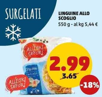PENNY LINGUINE ALLO SCOGLIO 550 g offerta