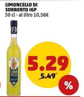 PENNY LIMONCELLO DI SORRENTO IGP 50 cl offerta