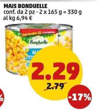 PENNY MAIS BONDUELLE 330 g offerta