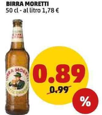 BIRRA MORETTI 50 cl