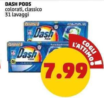 PENNY DASH PODS colorati, classico 31 lavaggi offerta