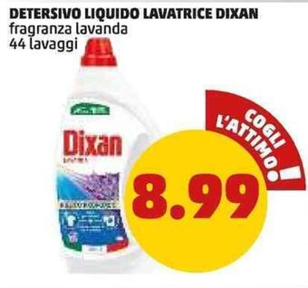 PENNY DETERSIVO LIQUIDO LAVATRICE DIXAN 44 lavaggi offerta