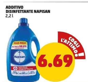 PENNY ADDITIVO DISINFETTANTE NAPISAN 2,2 l offerta
