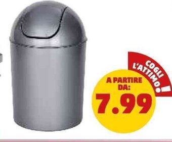 PATTUMIERA CON COPERCHIO BASCULANTE