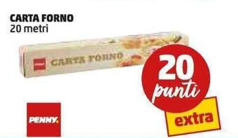 PENNY CARTA FORNO 20 metri offerta