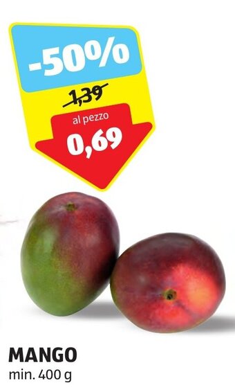 ALDI MANGO min. 400 g offerta