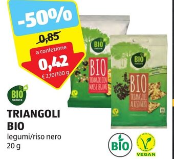 ALDI TRIANGOLI BIO 20 g offerta
