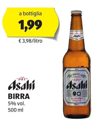 Asahi BIRRA 500 ml