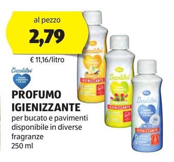 ALDI PROFUMO IGIENIZZANTE 250 ml offerta