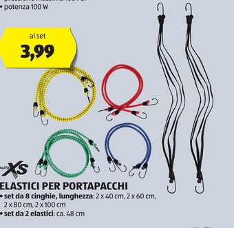 AUTOXS ELASTICI PER PORTAPACCHI