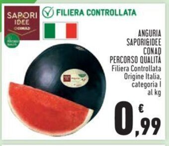 Conad ANGURIA SAPORI&IDEE CONAD PERCORSO QUALITÀ offerta