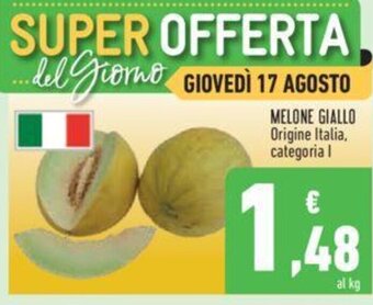 Conad MELONE GIALLO offerta