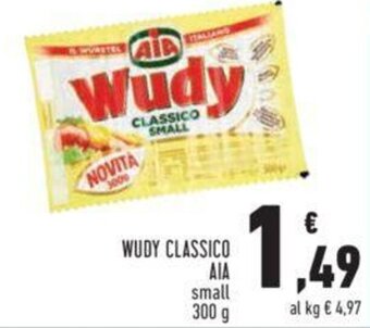 Conad WUDY CLASSICO AIA small 300 g offerta
