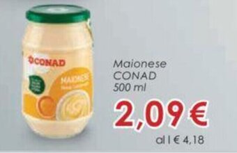 Conad Maionese CONAD 500 ml offerta
