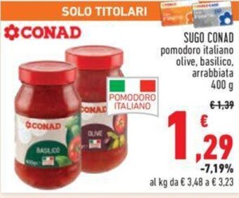 SUGO CONAD 400 g