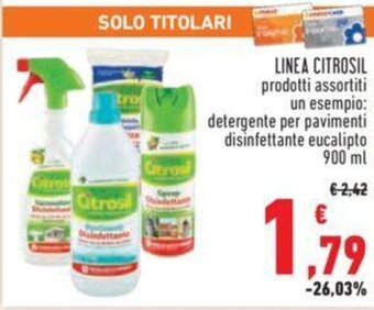 Conad LINEA CITROSIL 900 ml offerta