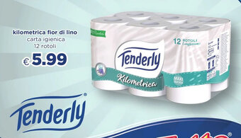 Acqua & Sapone Tenderly kilometrica fior di lino carta igienica 12 rotoli offerta