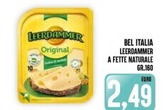 Iper Pellicano Leerdammer a fette naturale offerta