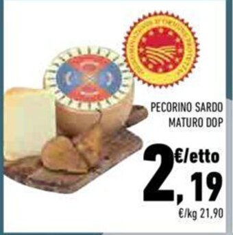 Conad PECORINO SARDO MATURO DOP offerta