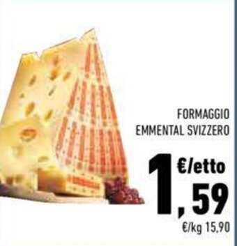 Conad FORMAGGIO EMMENTAL SVIZZERO offerta