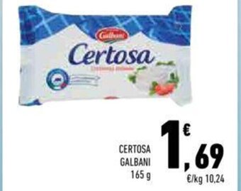 Conad CERTOSA GALBANI 165 g offerta