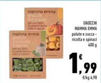Conad GNOCCHI MAMMA EMMA 400 g offerta