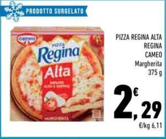 Conad PIZZA REGINA ALTA REGINA CAMEO Margherita 375 g offerta