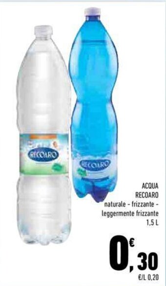 Conad ACQUA RECOARO 1,5 l offerta