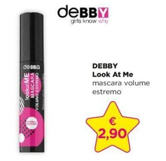 Acqua & Sapone DEBBY Look At Me mascara volume estremo offerta