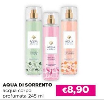 Acqua & Sapone AQUA DI SORRENTO acqua corpo profumata 245 ml offerta