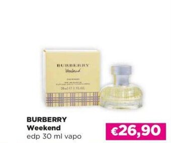 Acqua & Sapone BURBERRY Weekend edp 30 ml vapo offerta