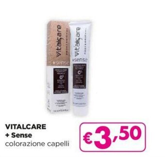 Acqua & Sapone VITALCARE + Sense colorazione capelli offerta