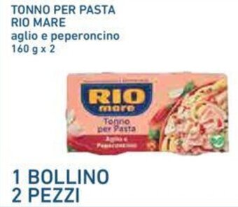 Conad TONNO PER PASTA RIO MARE 160 g x 2 offerta