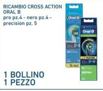 Conad RICAMBIO CROSS ACTION ORAL B offerta