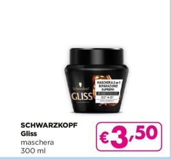 Acqua & Sapone SCHWARZKOPF Gliss maschera 300 ml offerta