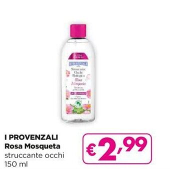 Acqua & Sapone I PROVENZALI Rosa Mosqueta struccante occhi 150 ml offerta