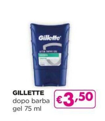 Acqua & Sapone GILLETTE dopo barba gel 75 ml offerta
