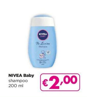 Acqua & Sapone NIVEA Baby shampoo 200 ml offerta