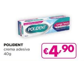 Acqua & Sapone POLIDENT crema adesiva 40g offerta